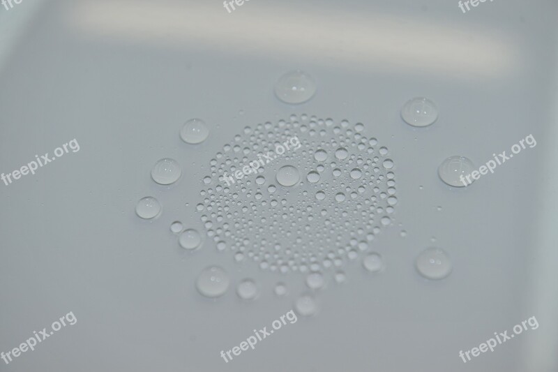 Drop Of Water Polka Dot Shiny Free Photos