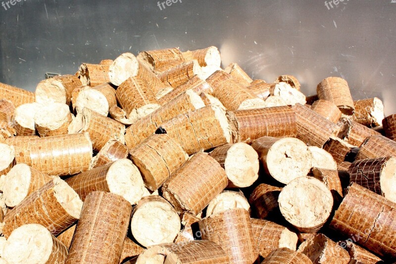 Pellets Briquettes Wood Firewood Heat