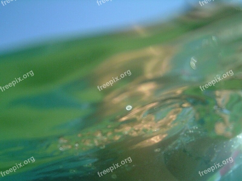 Water Water Surface Sea Blue Wave