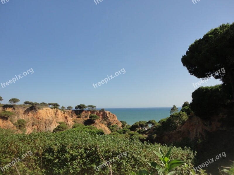 Algarve Portugal Beach Sea Sand