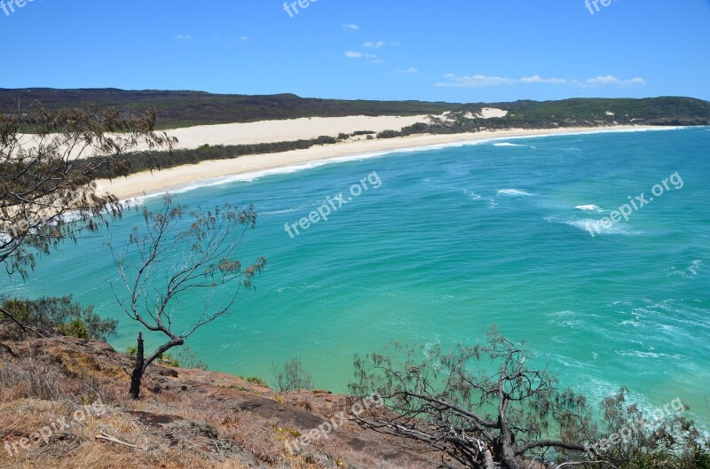 Bay Dunes Beach Dunes Beach Sea