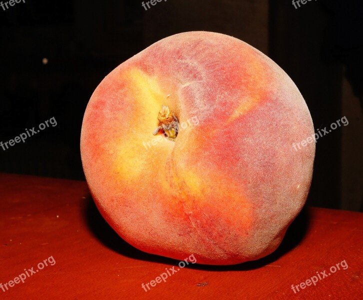 Peach Stone Fruit Furry Peach Prunus Persica Aromatic