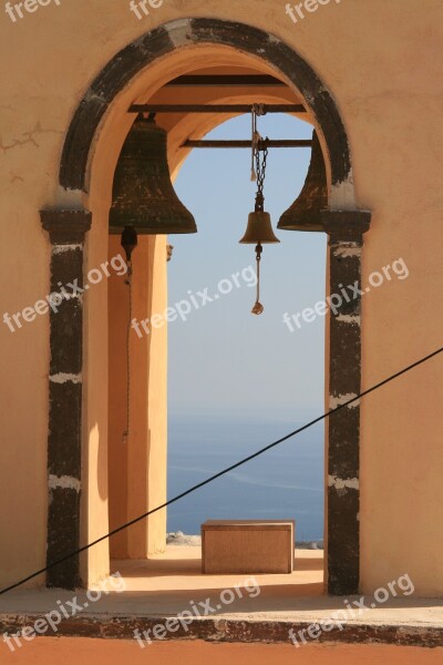 Greece Santorini Cyclades The Coast Landscapes