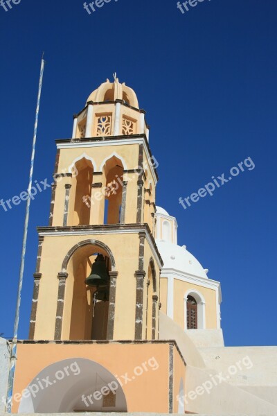 Cyclades Greece Santorini Free Photos