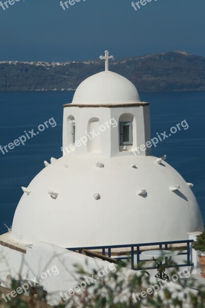 Greece Santorini Cyclades Free Photos