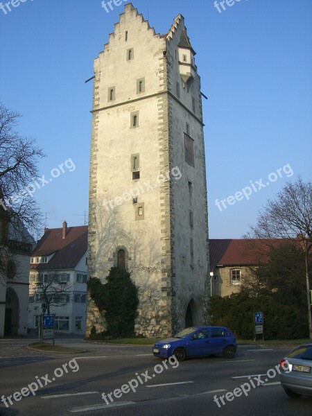 Untertor Ravensburg Downtown Middle Ages Building