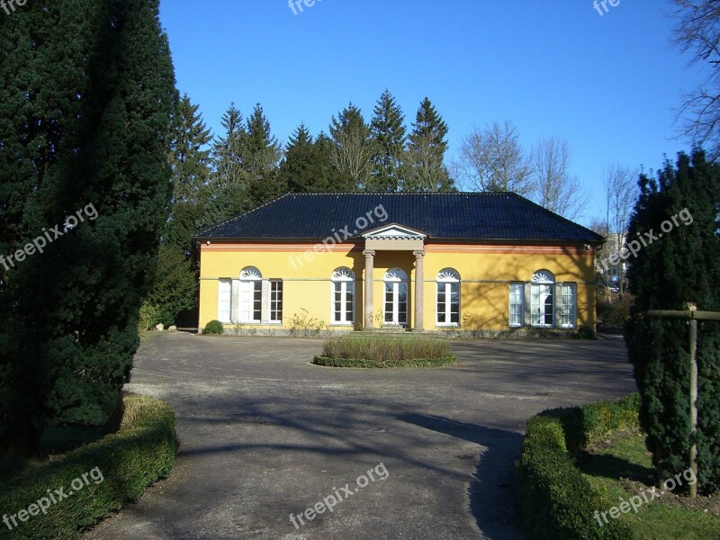 Orangery Glücksburg Castle Park Building