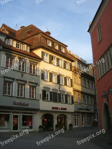 Ravensburg Downtown Baden Württemberg Germany Historic Center