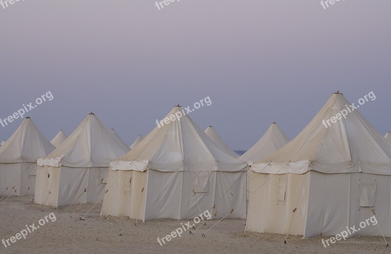 Marsa Shagra Tent Beach Sand White