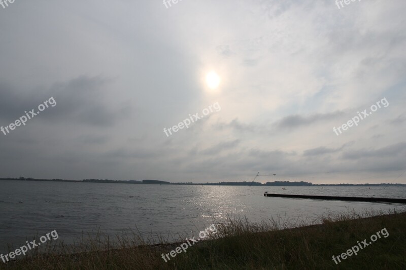 More Sunset Water Landscape Clouds