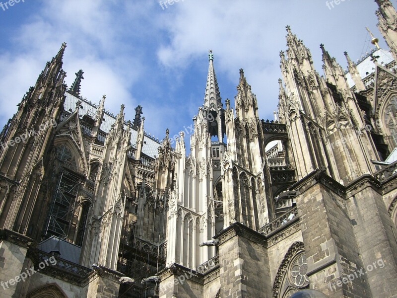 Cologne Dom Facade Cologne Cathedral Landmark