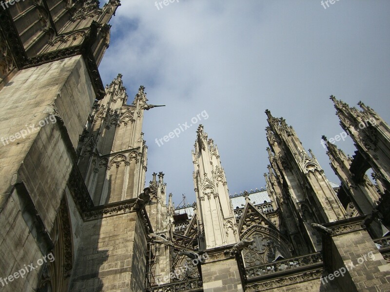 Cologne Dom Facade Cologne Cathedral Landmark