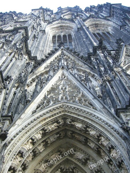 Cologne Dom Facade Cologne Cathedral Landmark