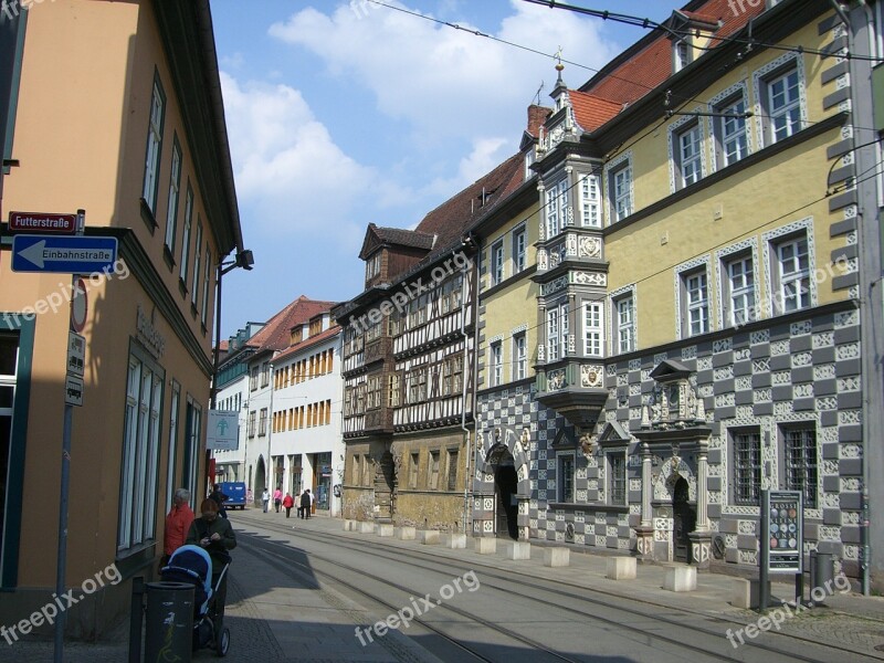 Erfurt Facade Building House Facade Free Photos