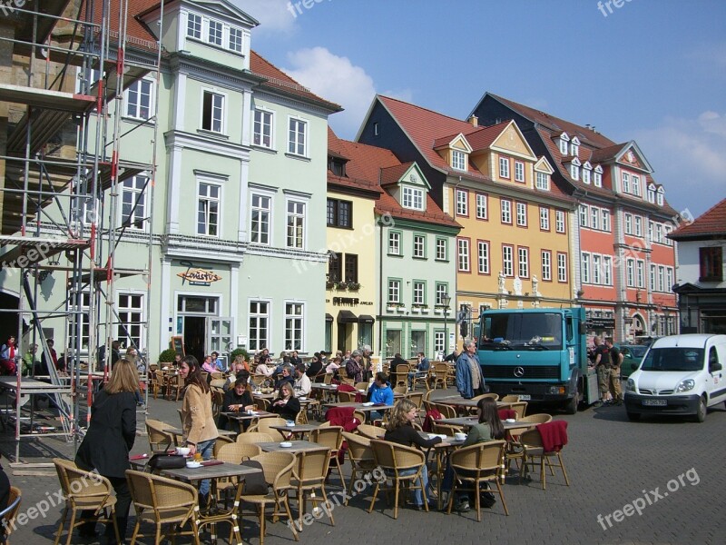 Erfurt Building Facade Marketplace Free Photos