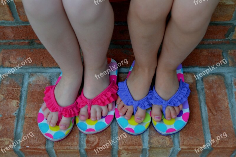 Children Children Feet Girls Girls Feet Shoes