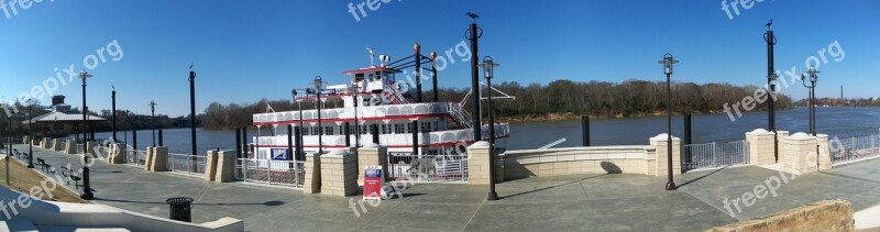 Boat Ferry River Water Port