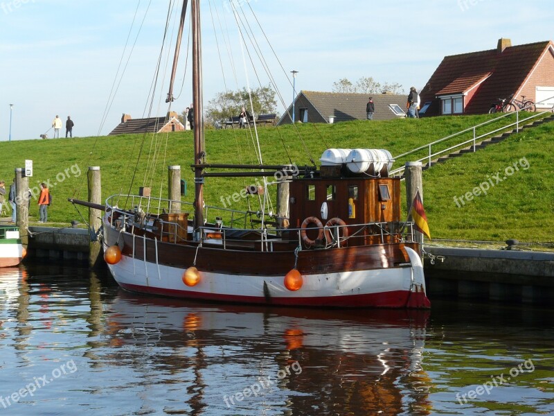 Water Cutter Shrimp East Frisia Ship