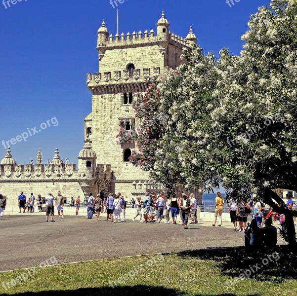 Tower Of Belém Belem Lisbon The River Tagus Style