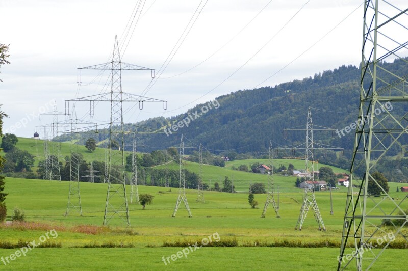 Masts Power Line Current Mast Energy