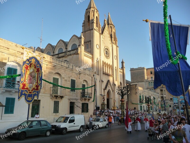 Sliema Malta Festival Tradition Move