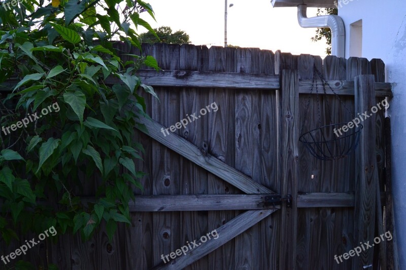 House Gate Building Entrance Grunge