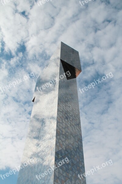 Victoria Tower Tower Coffin Blue Cloud