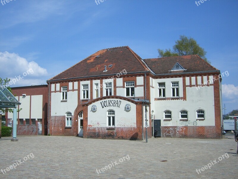 Flensburg Volksbad Volxbad Historic Building Cultural Center