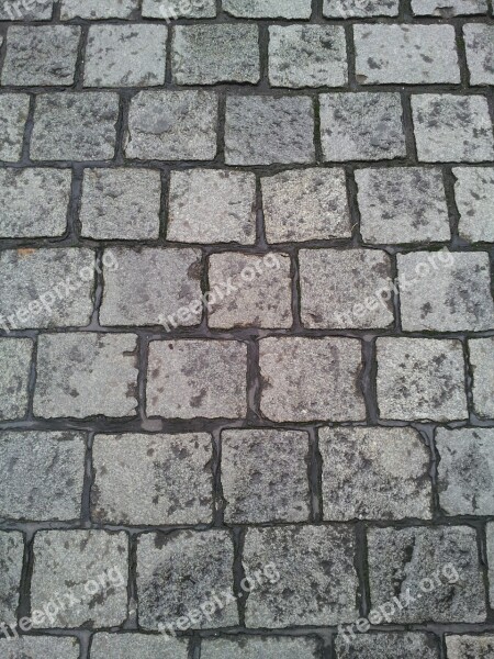 Paving Stones Cobblestones Ground Texture Stones