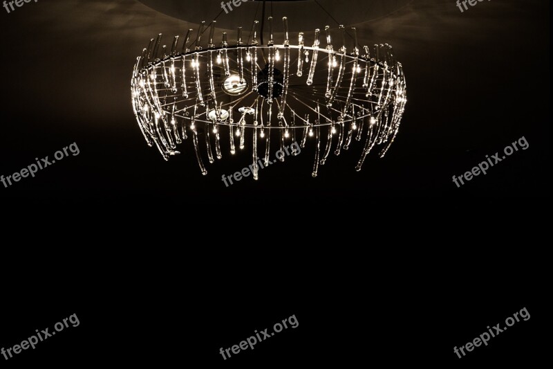 Lighting Chandelier Light Grosbeak Crystal