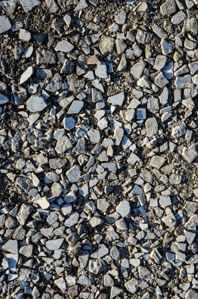 The Stones Gravel Pebbles Texture The Background