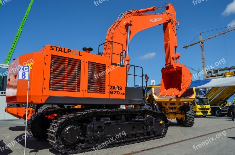 Excavator Caterpillar Equipment Construction Heavy