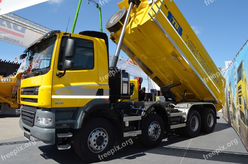 Equipment Construction Heavy Tipper Work