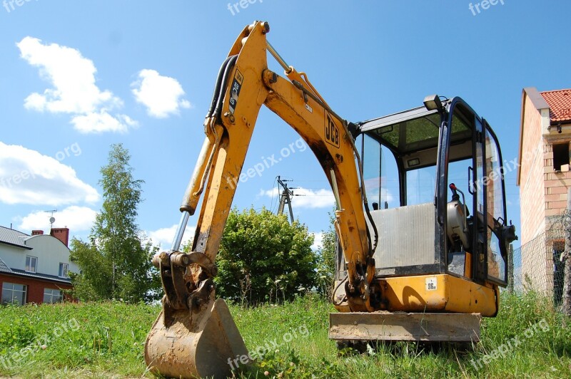 Excavator Equipment Construction Building Business