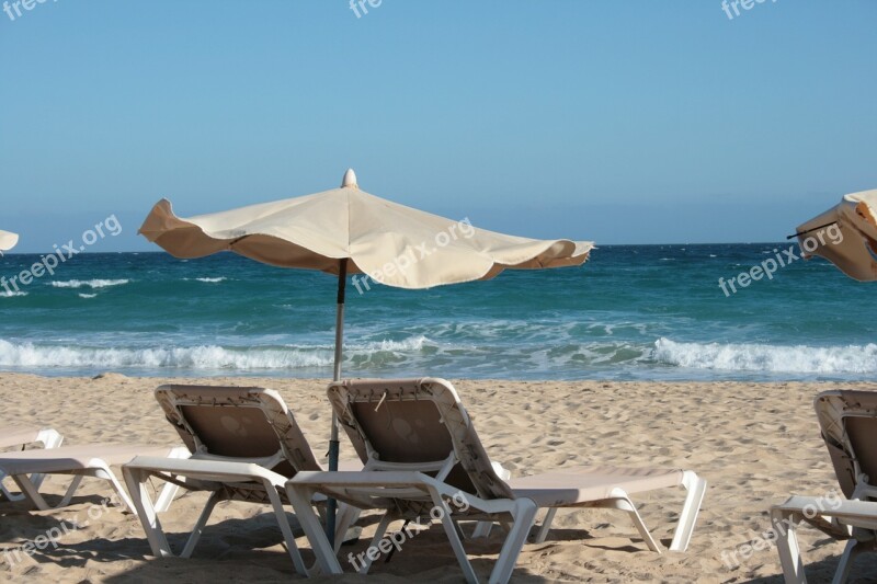 Relax Parasol Vacations Summer Sea