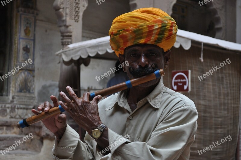 Snake Charmer India Flute Free Photos