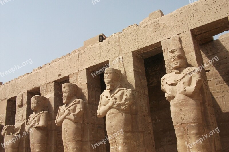 Luxor Temple Egypt Pharaohs Temple Complex