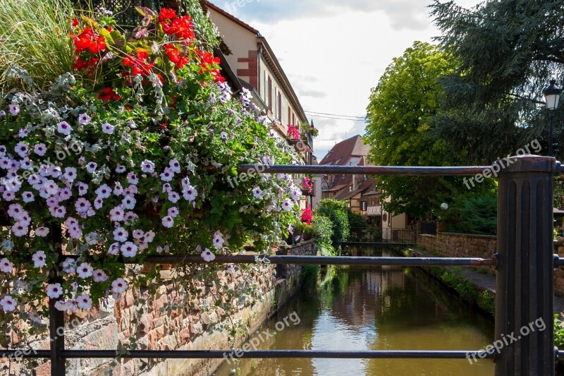 Wissembourg France Historic Center Channel Free Photos