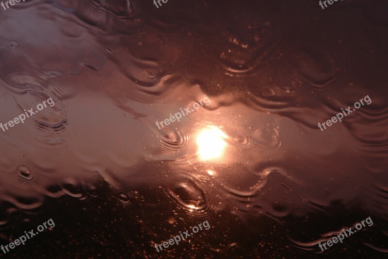 Rain Sun Weather Water Drip