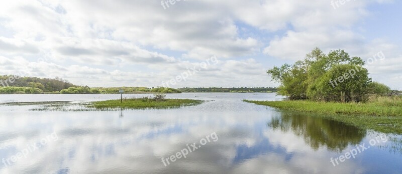 Swamp Loire Atlantique Panorama Free Photos