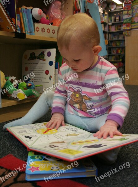 Baby Toddler Reading Book Booklover