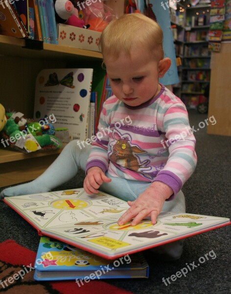 Baby Toddler Reading Book Booklover