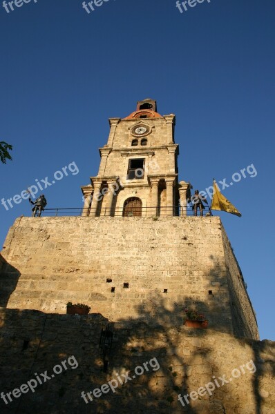 Rhodes Greece Architecture Holidays Summer