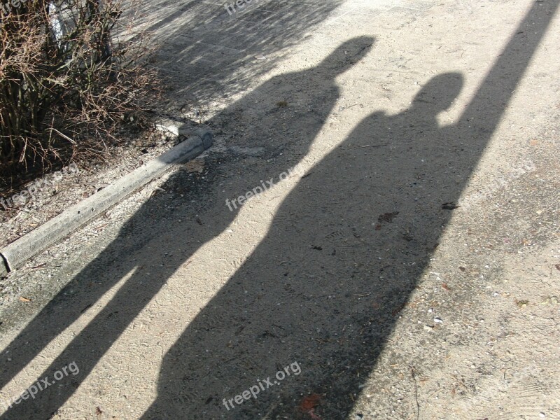 Human Shadow Shadow Play Personal Free Photos