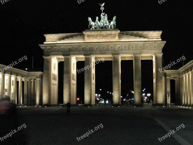 Brandenburg Gate Berlin Architecture Building Landmark