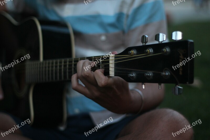 Guitar Hand Concert Free Photos