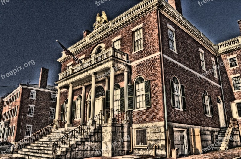 Salem Brickwork Building History Creepy