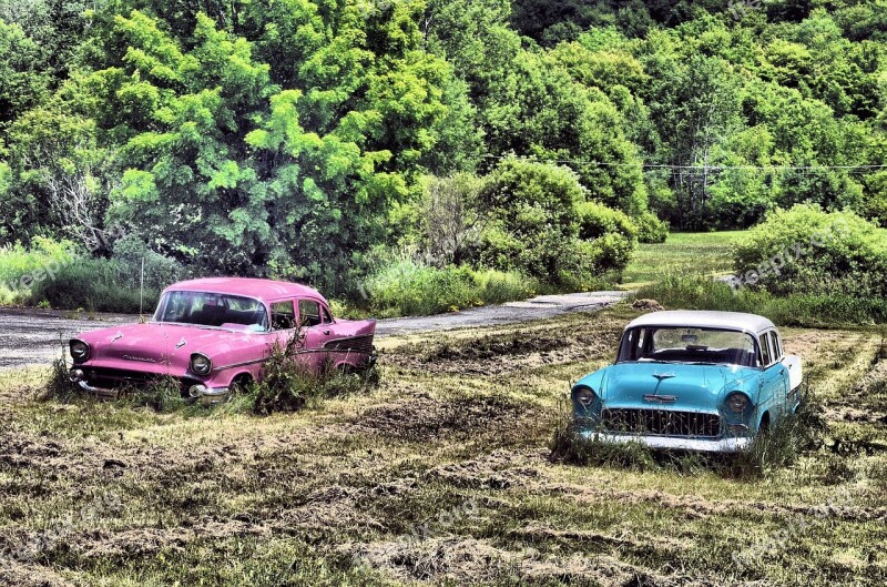 Chevy Cars Retro Old Vehicle