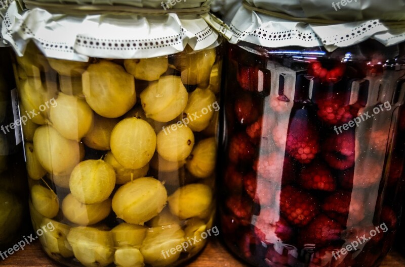 Compote Preparations Jars Fruit Jam