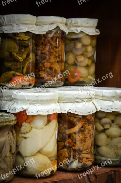 Preparations Jars Fruit Jam Natural Food